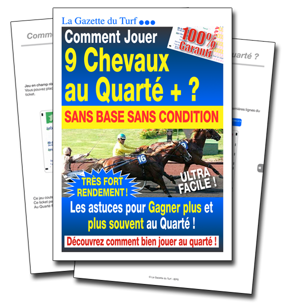 QUARTE 9 CHEVAUX QRXL1 - [Tableur]